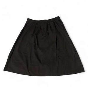 Vintage Michel Klein Paris Black A-Line Skirt